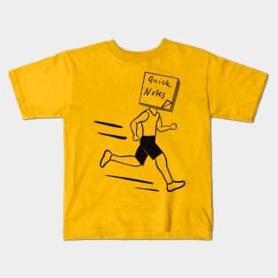 Quick notes running Kids T-Shirt